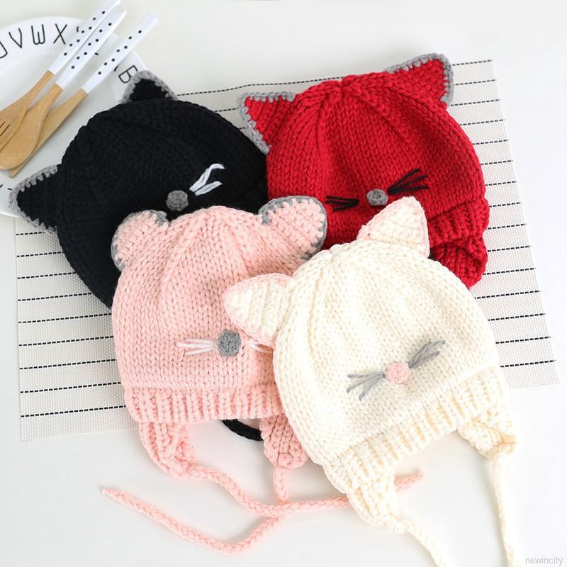 Nón beanie móc len cho bé trai và bé gái