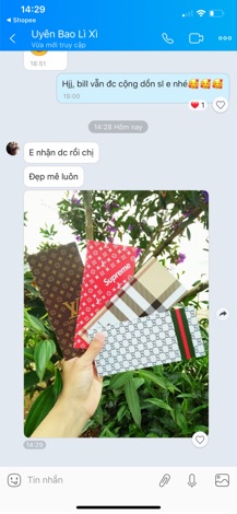 500 BAO LÌ XÌ THƯƠNG HIỆU