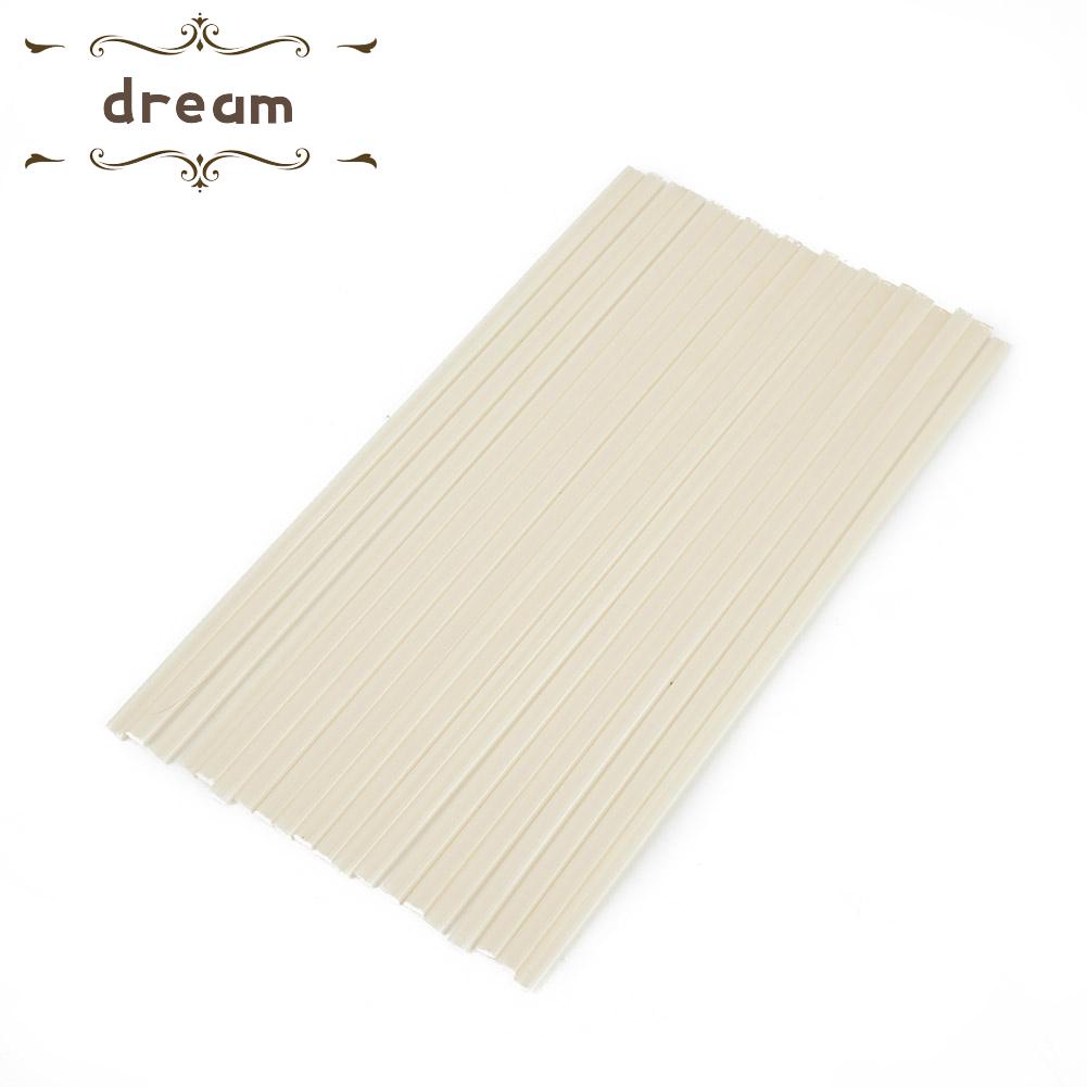 【DREAMLIFE】20/50pcs Plastic Welding Rod Bumper Repair ABS/PP/PVC/PE Welding Sticks 200mm Welder Tools Brand New