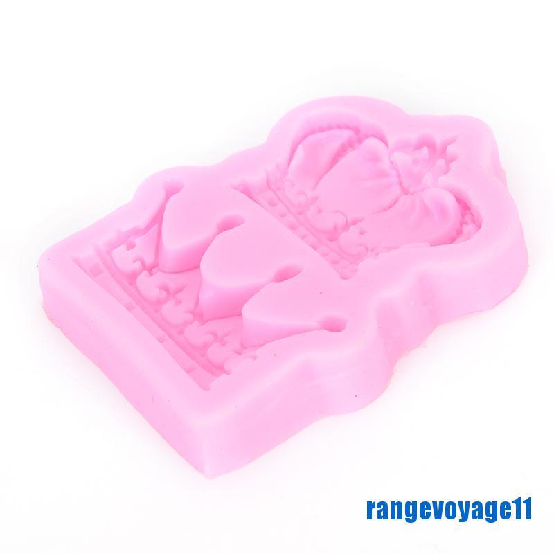 Vương Miện Silicone 3D Phong Cách Công Chúa