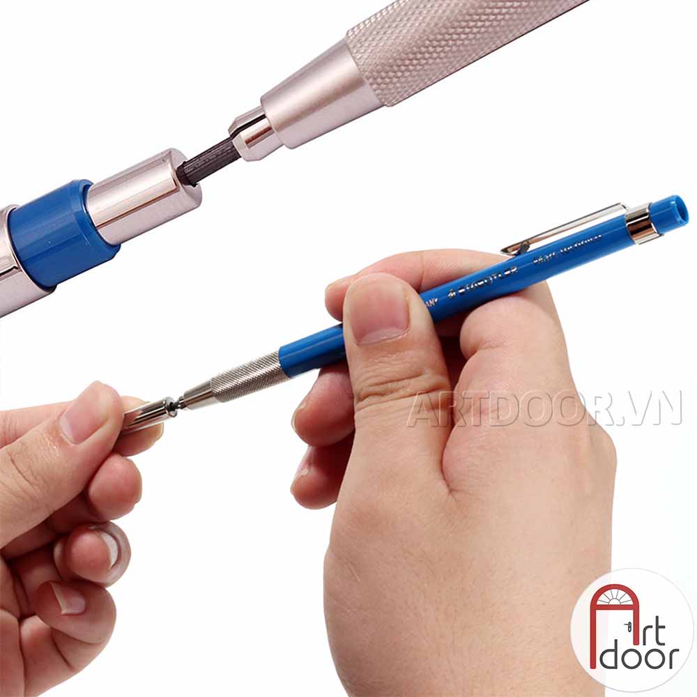 [ARTDOOR] Bút chì bấm hoặc Ruột ngòi STAEDTLER Carbon lõi lớn (đầu 2mm)