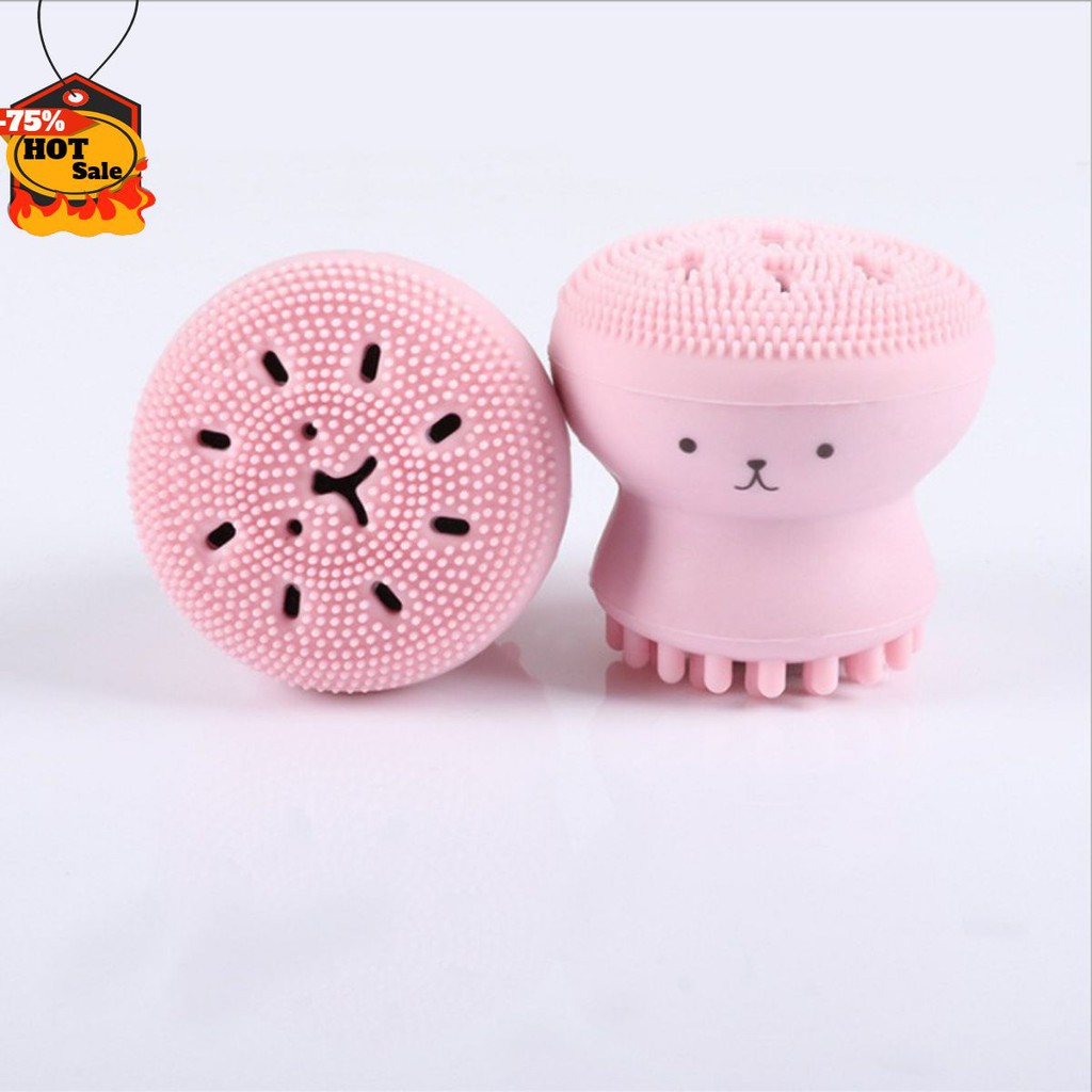 Cọ Rửa Mặt [FREE SHIP] Rửa Mặt Bạch Tuộc BT15 [Chăm Sóc Da]