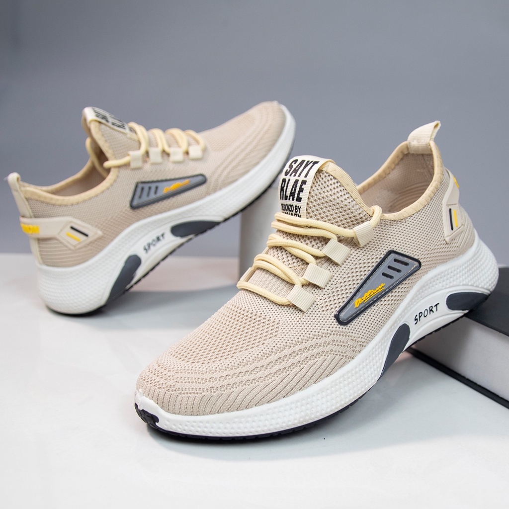 Giày thể thao nam sneaker cổ cao chất liệu vải màu đen đế cao cao cấp độn đế đẹp bảo hành 1 năm TH05 TIMAN
