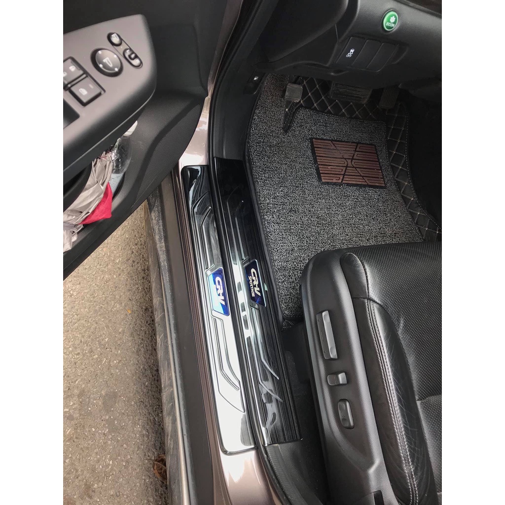 Ốp bậc cửa CRV 2016, nẹp bước chân Titan Honda Crv 2016,  giá tốt nhất thị trường