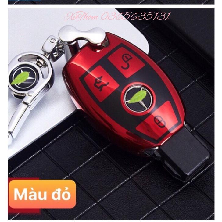 Ốp chìa khoá Mercedes cao cấp ❤ Freeship ❤