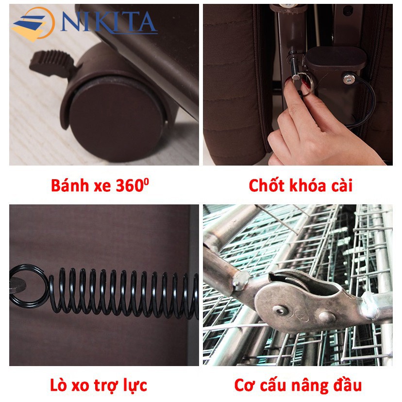 Giường xếp văn phòng đa năng Hàn Quốc HQ75