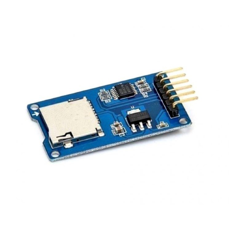 Mô Đun Đọc Thẻ Nhớ Micro Sd Cho Arduino, Raspberry Pi, Etc.