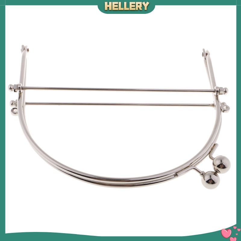 1 Khóa Kim Loại Hình Vòm Dài 15cm Màu Đồng Dùng Để May Túi Xách DIY