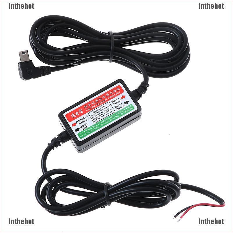Bộ Dây Cáp Usb Mini 12v / 24v 5v Chuyên Dụng Cho Xe Hơi