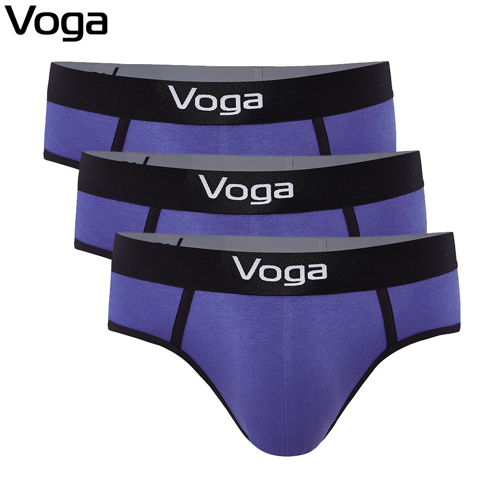 [Mã BMBAU50 giảm 7% đơn 99K] Combo 3 quần lót nam kiểu sịp tam giác Voga Hàng Ngày vải thun cotton