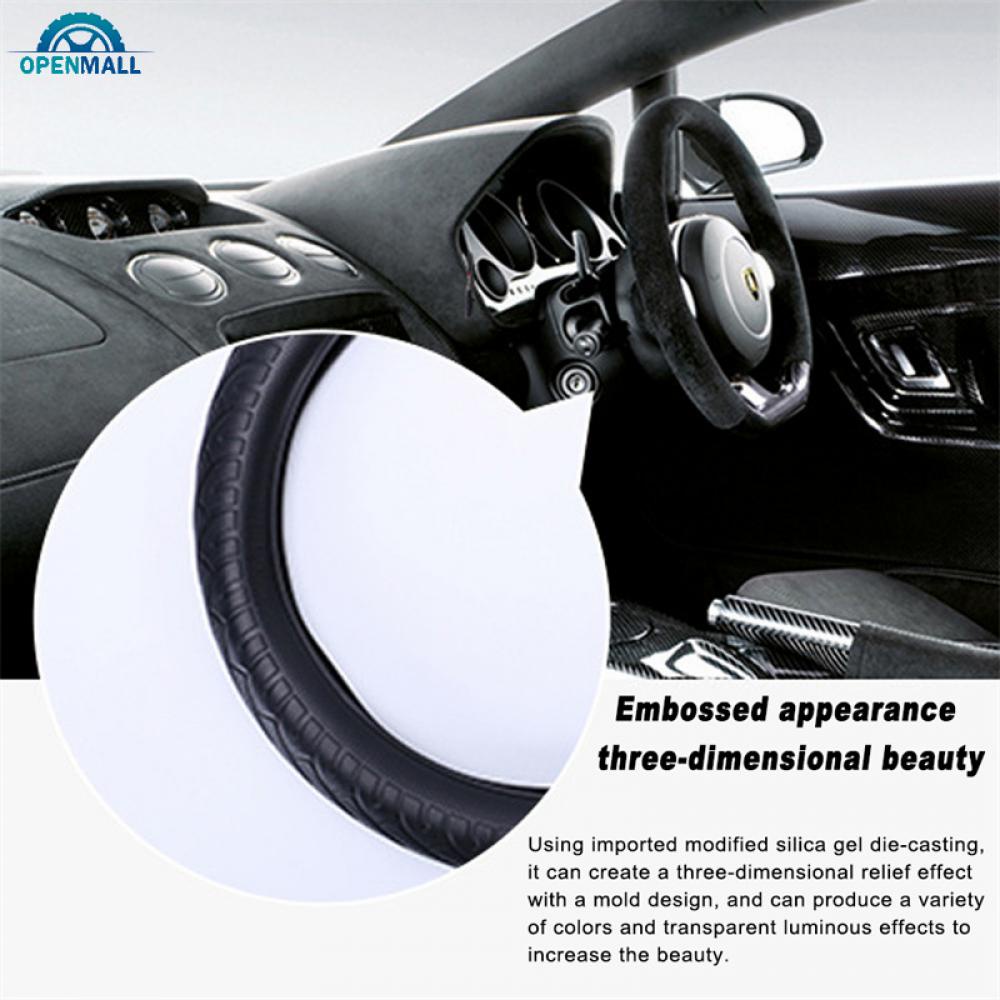 Vỏ Bọc Vô Lăng Xe Hơi 36-40cm Bằng Silicon Chống Trượt