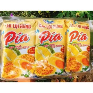 LỐC 12 CÁI BÁNH PÍA SẦU RIÊNG ĐẬU XANH CAO LỢI HƯNG - date mới