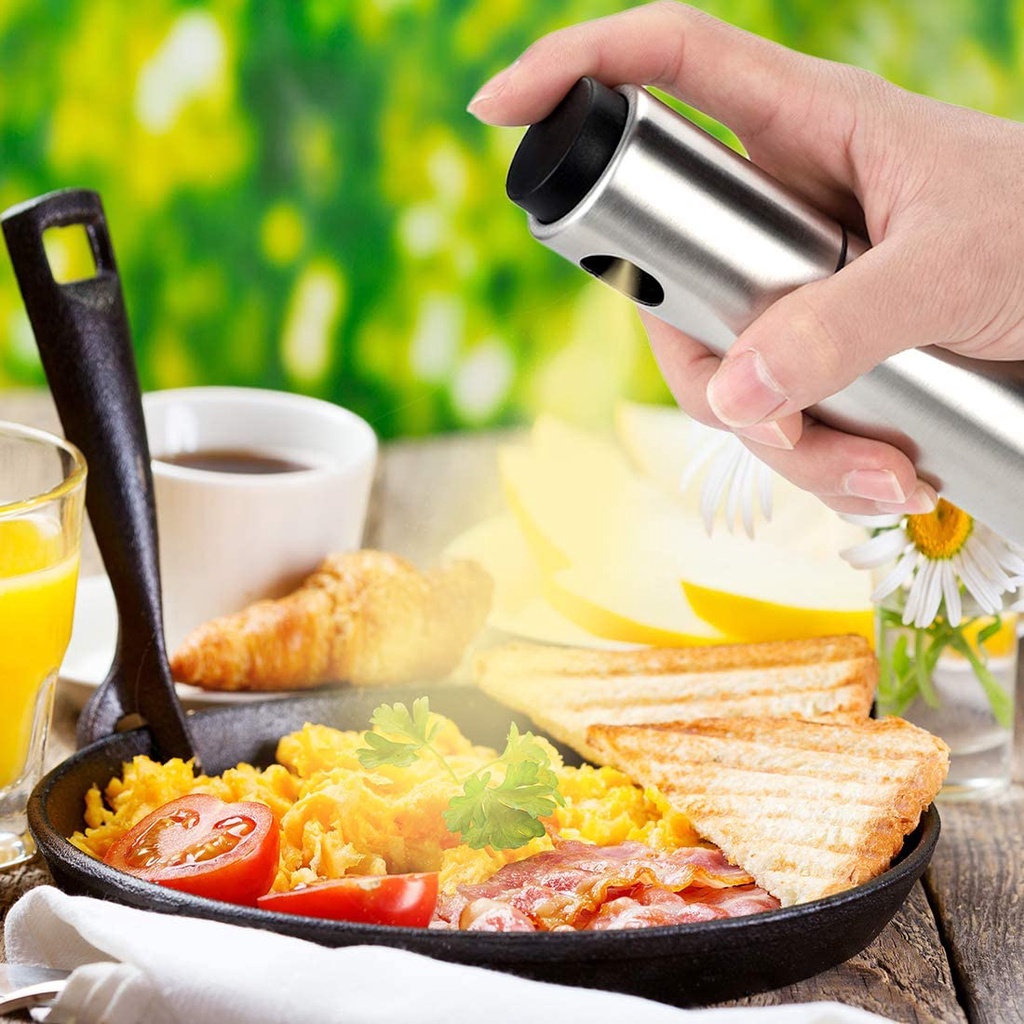 Bình Xịt Dầu Ăn / Giấm Đa Năng 5 Trong 1 Tiện Dụng