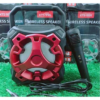 Loa bluetooth karaoke kts996 tặng kèm micro hát tuyệt hay