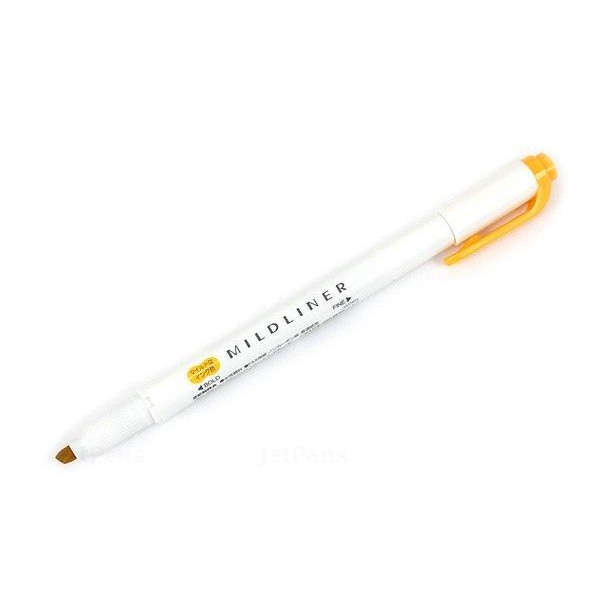 Bút đánh dấu hai đầu Zebra Mildliner Double-Sided Highlighter – Fine/Bold – Màu vàng đồng (Mild Gold)