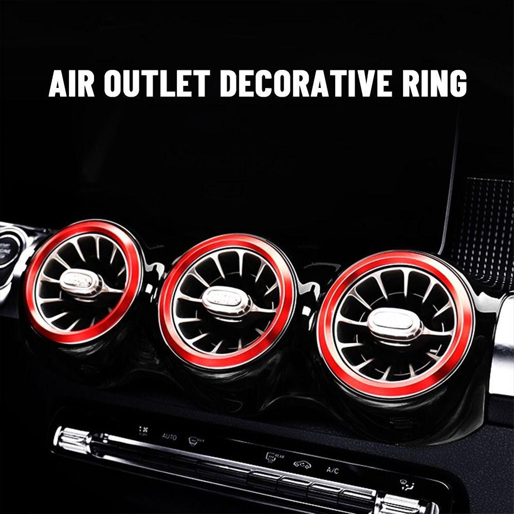 JONYE Set 7 Vòng Đệm Trang Trí Ống Xả Xe Hơi Benz A-Class W177 2019-2022