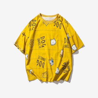 [Yeah1Shop]- Áo thun chó trắng (M,L,XL)