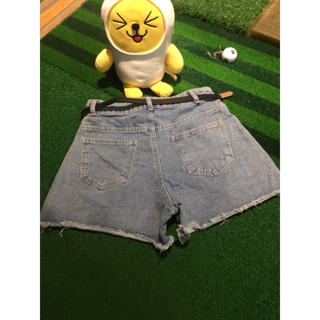 Quần  short Jeans nữ, Quần short cạp cao ,quần đùi jeans siêu hack dánh cho các chị em tự sướng thả ga | BigBuy360 - bigbuy360.vn