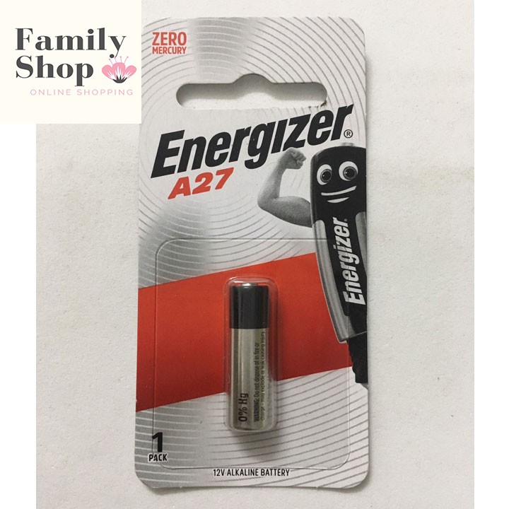 Pin A27 Energizer 12v, pin cửa cuốn A27