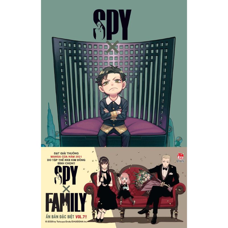 spy x family tập 7 bản đặc biệt nguyên seal