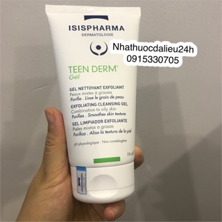 SỮA RỬA MẶT ISIS PHARMA TEEN DERM GEL 150ml