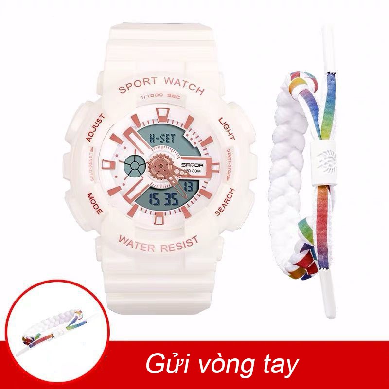 Phiên bản Hàn Quốc của đồng hồ thể thao thời trang đơn giản không thấm nước | BigBuy360 - bigbuy360.vn