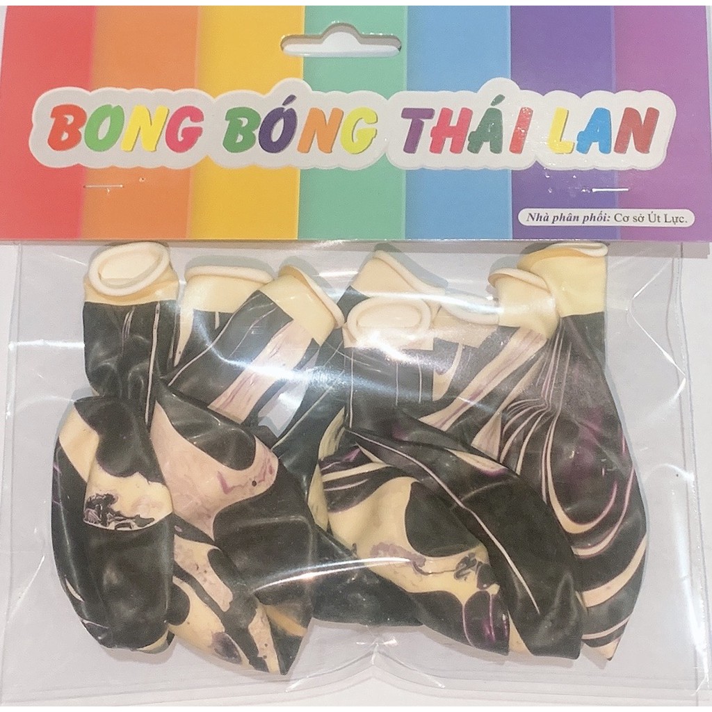 Bong Bóng Sơn Thủy  Đủ Màu set 100 quả