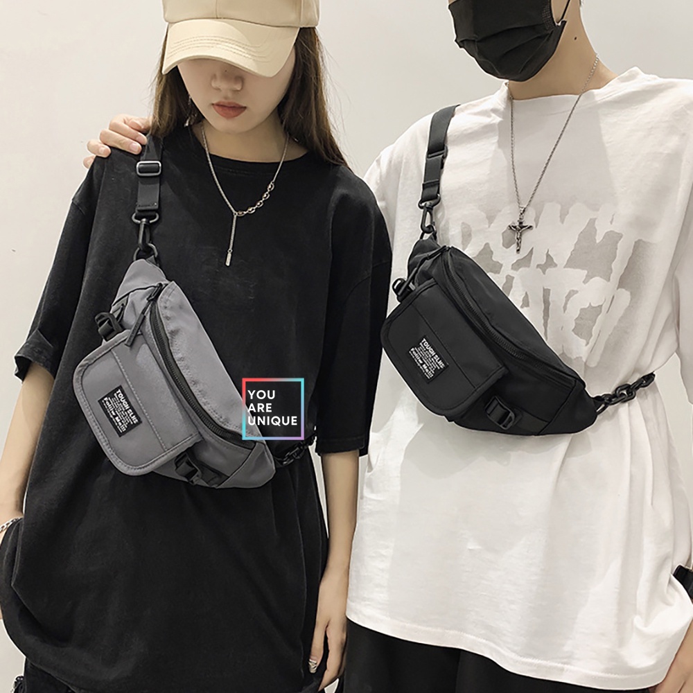 [MUA LIỀN TAY] Túi đeo hông UNISEX cho nam và nữ, phong cách thời trang, chống thấm nước, khoang túi rộng | BigBuy360 - bigbuy360.vn