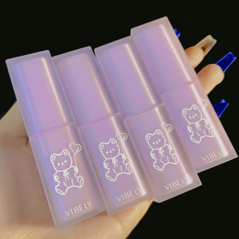 [Hàng mới về] Son Kem Vibely Tông Nhung Lì Chống Nước Xinh Xắn Lâu Trôi Hợp Thời Trang