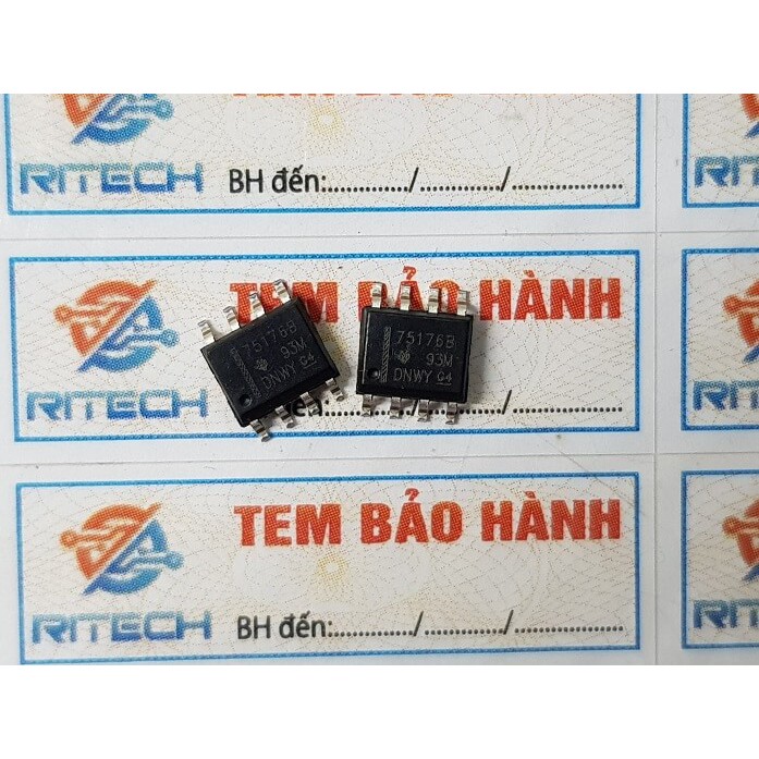 [Combo 10 chiếc] 75176B, SN75176BDR, SN75176 IC Giao Tiếp Truyền Thông SOP-8