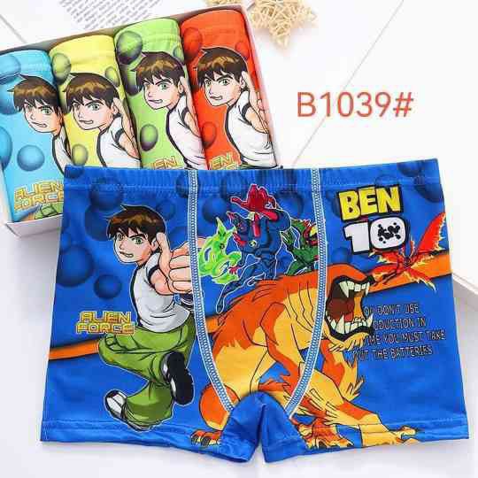 Set 3 quần lót đùi bé trai vải cotton lạnh siêu đẹp nhiều hình đáng yêu cho bé từ 2 đến 7 tuổi