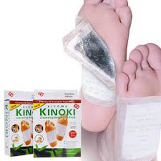 Miếng dán chân thải độc Kinoki hàng Nhật Bản