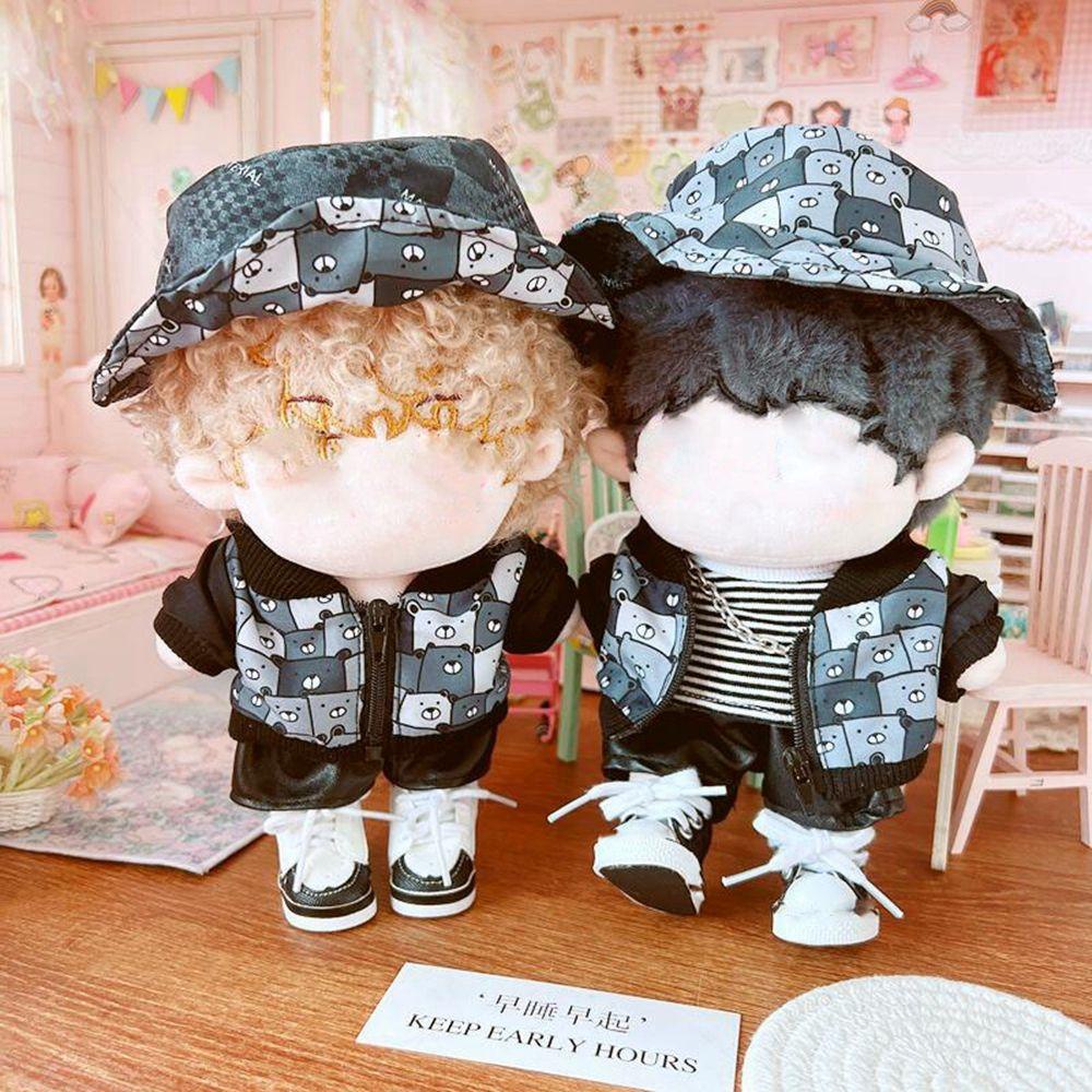 Quần Yếm Dài 20cm Đáng Yêu Cho Búp Bê