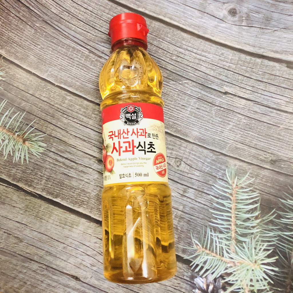 GIẤM TÁO HÀN QUỐC CJ CHAI 500ML