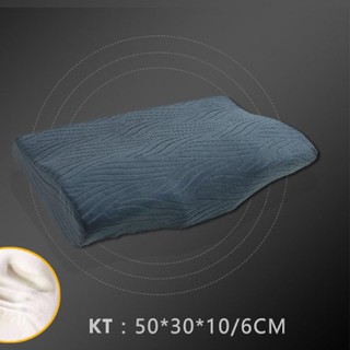 Gối Ngủ Nhật Bản Memory Pillow gối ngủ trị liệu, điều trị mất ngủ, điều chỉnh đốt sống cổ, đau mỏi vai gáy, ngủ ngáy