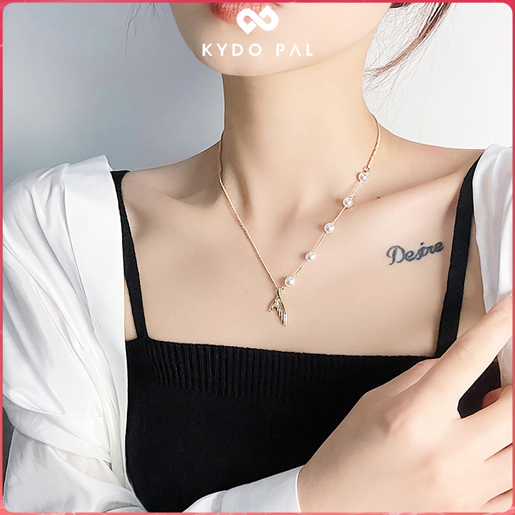 Vòng cổ nữ choker tiên cá cá tính dây chuyền thời trang bạc 925 hàn quốc MCK39 - KYDO PAL Phụ kiện trang sức