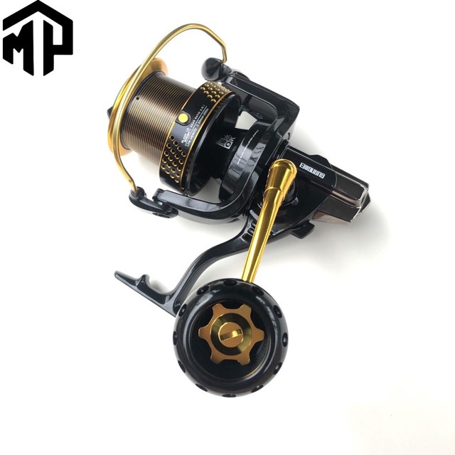 máy câu cá GW Black SPIDER 12000 tảu cá 12kg y hình hàng nhập khẩu giá rẻ máy quay rất êm vip bdshad8