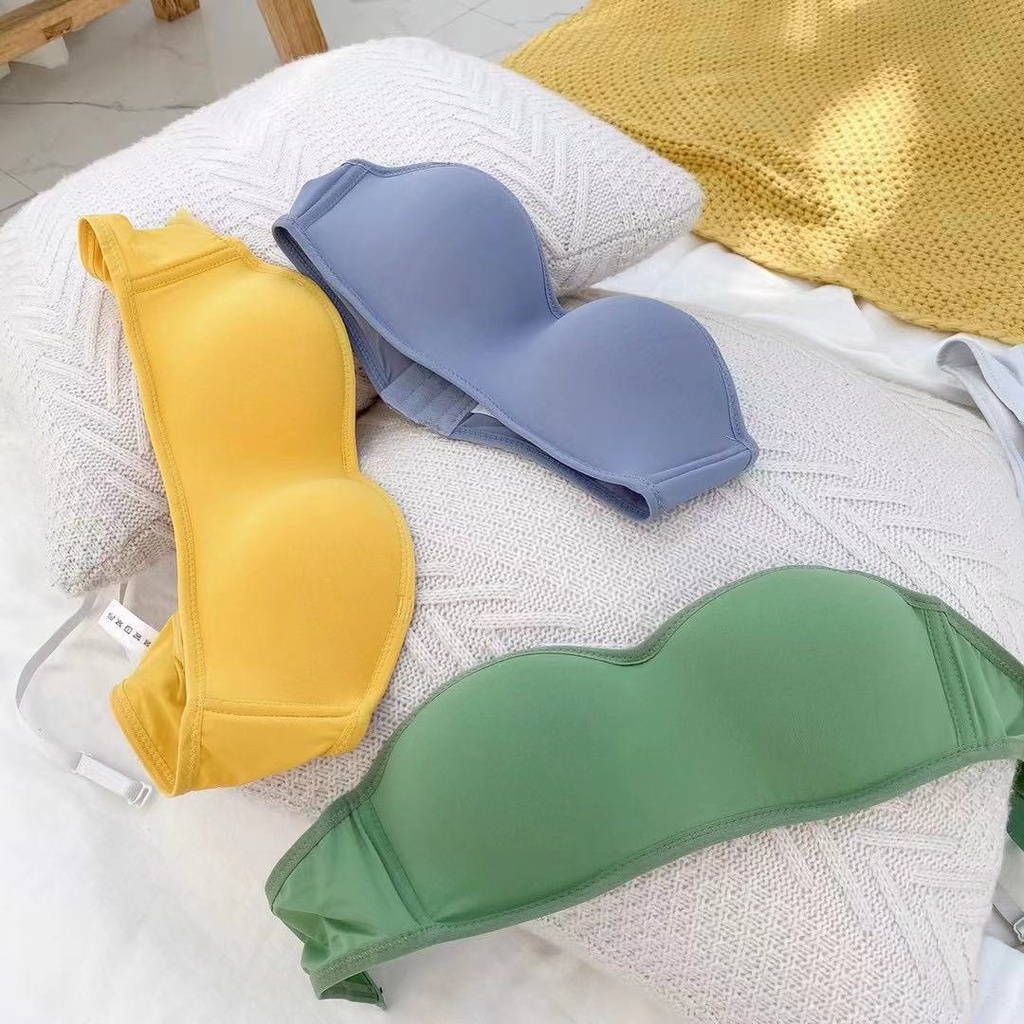 Áo ngực không gọng không dây nữ su mút mỏng, áo lót không dây mặc cúp ngực JOCOSI A4280