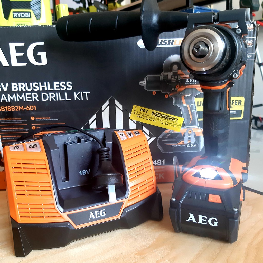 Bộ Máy Khoan Pin Brushless AEG