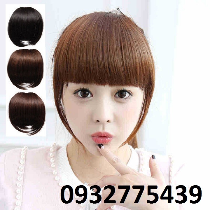 Tóc giả mái ngố hàn quốc S190