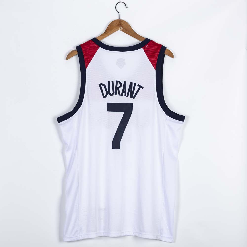 Áo bóng rổ NBA Jersey USA số 7 DURANT phiên bản cổ điển size lớn