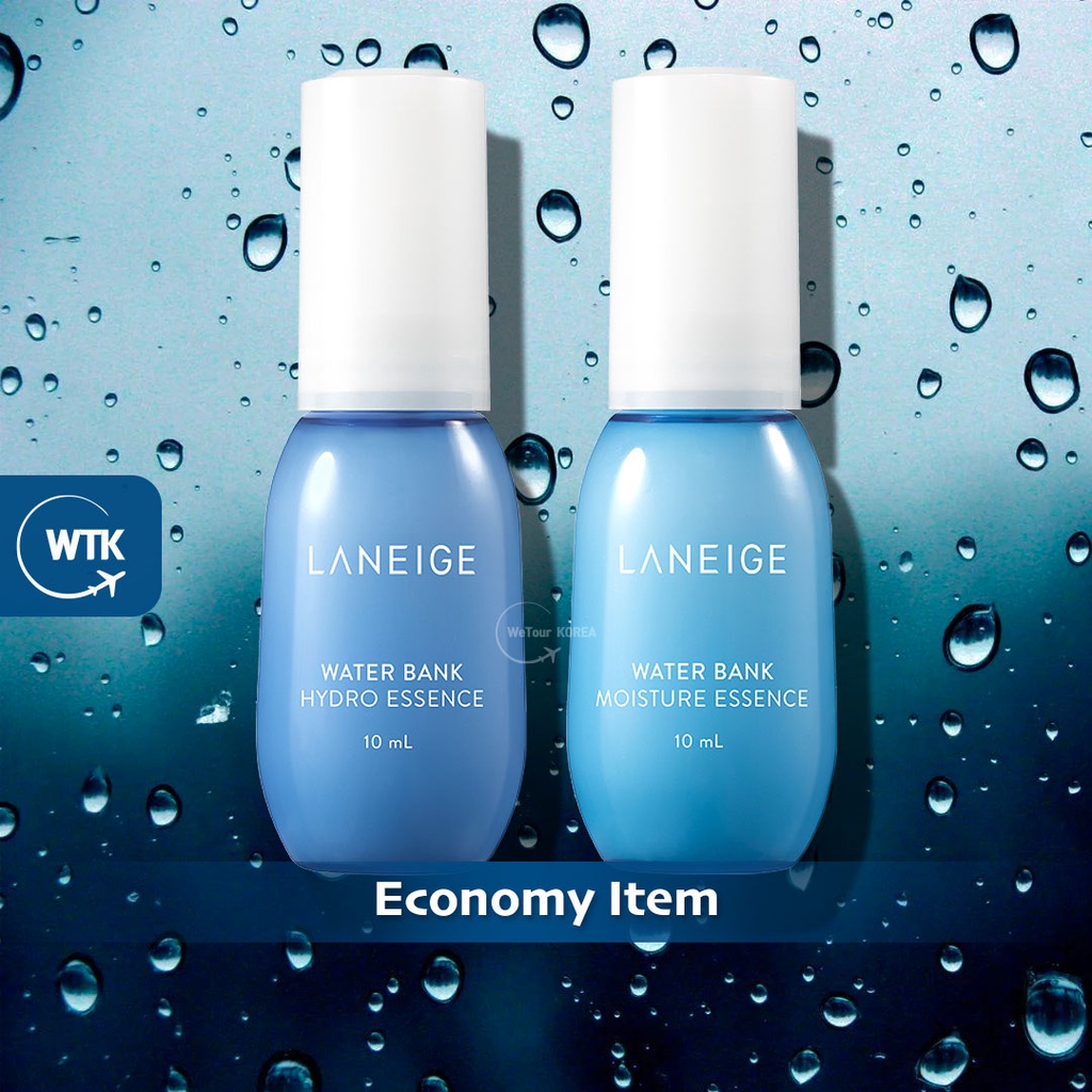 (Hàng Mới Về) Tinh Chất Dưỡng Ẩm Laneige Water Bank Hydro / Moisture Essence 10ml Mini Version