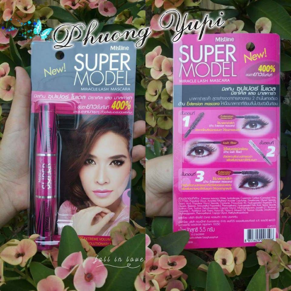 MASCARA MISTINE SUPER MODEL HÀNG CHUẨN AUTH NHA