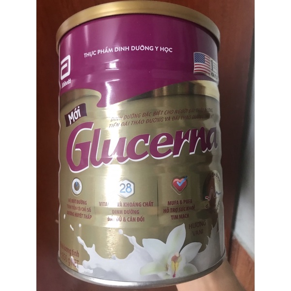 1 lon glucerna 850g hương vani date 2023