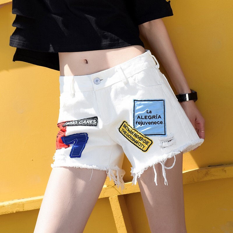 Quần Short Jeans Rách Thời Trang Hè 2021 Cho Nữ | BigBuy360 - bigbuy360.vn