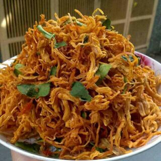 [Freeship] 1kg khô gà lá chanh thơm ngon
