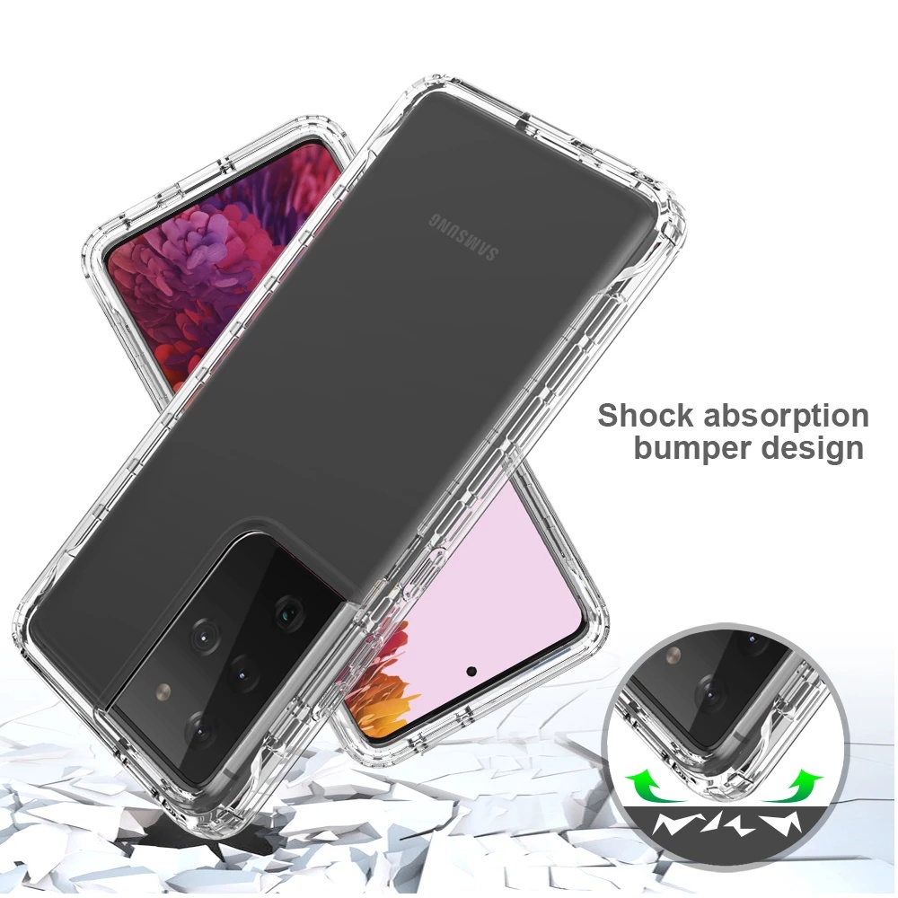 Ốp điện thoại mềm trong suốt chống sốc cho Samsung ss Galaxy S23 S22 S21 S20 FE S10 Plus Note 20 Ultra 10 Pro Plus 5G 4G 2023