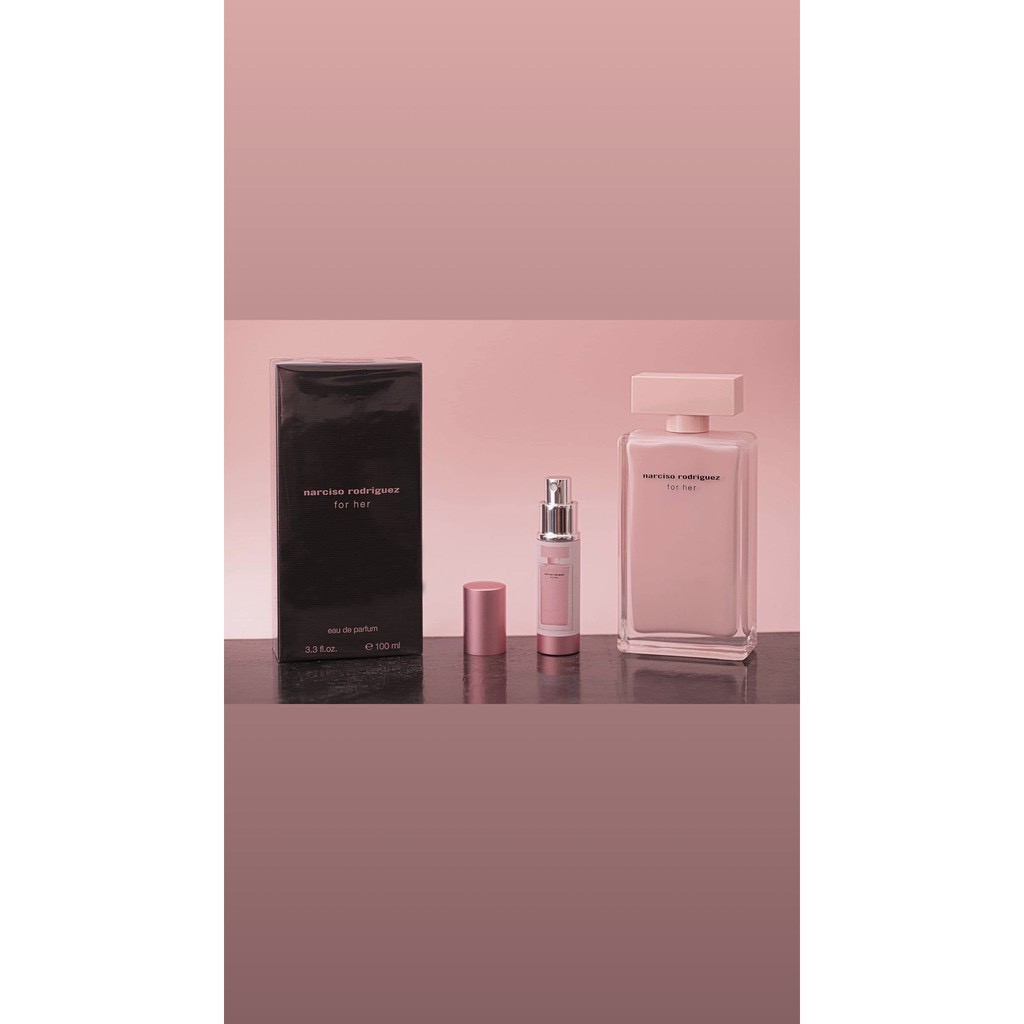 [ Mẫu Thử ] Nước Hoa Narciso Hồng Nước hoa Nữ Thơm Lâu Narciso Rodriguez 100ml Hương Thơm Nhẹ Nhàng Quyến Rũ