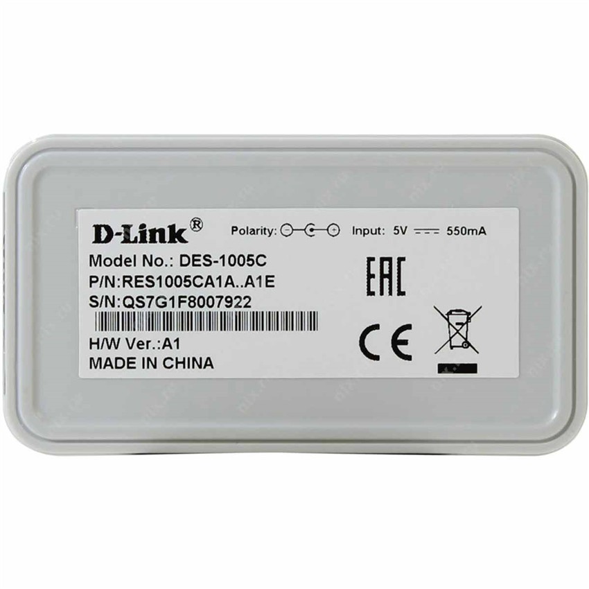 Bộ chia mạng switch 5 cổng D-link DES-1005C Trắng - Bảo hành 36 tháng chính hãng