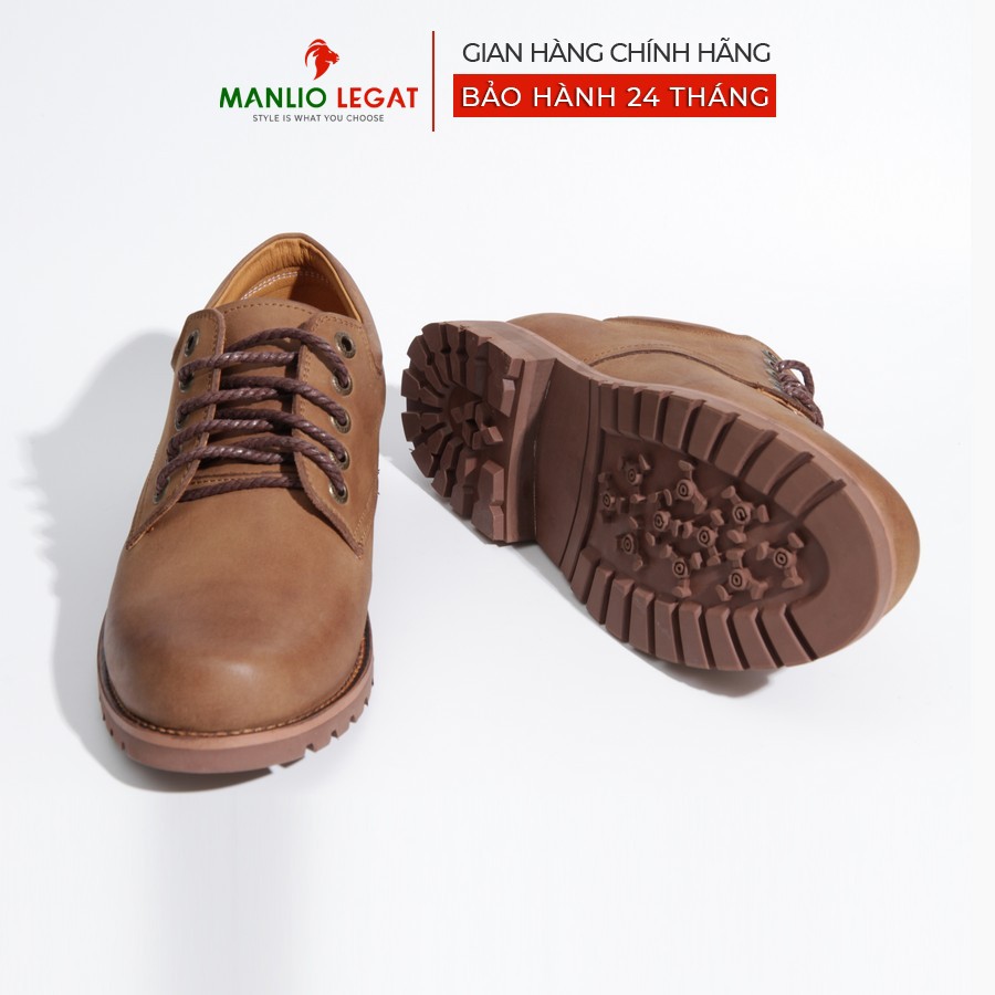 Giày nam da thật Manlio Legat màu da bò G1341-BG